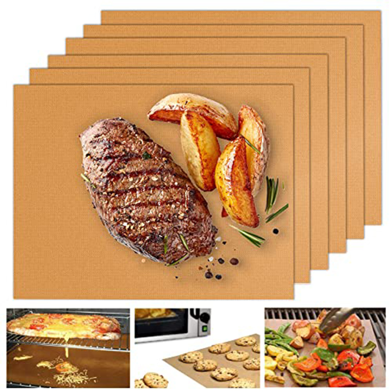 Super Kitchen Baking Mat - 60*40Cm Alas Panggangan BBQ Anti Lengket