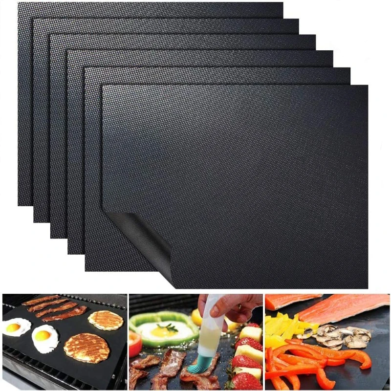 Super Kitchen Baking Mat - 5 Buah Kotak 33X40X0.2Mm BBQ Barbekyu