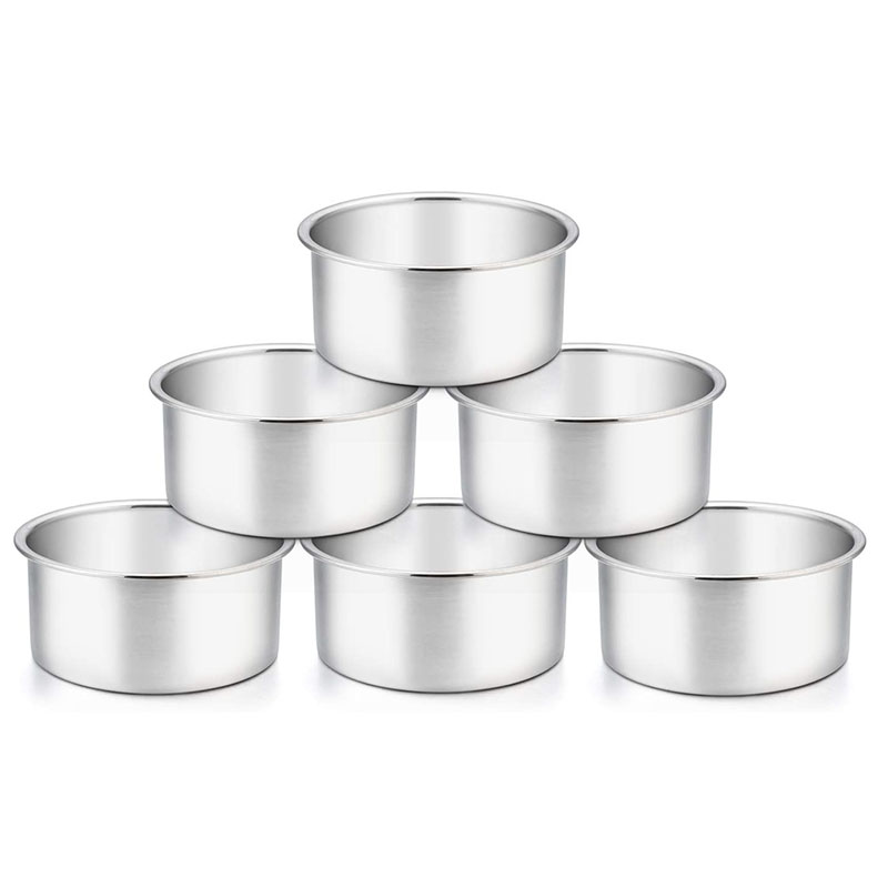 Kitchen Baking Pan Set - 6/12 Buah Loyang Kue Mini Aluminium,