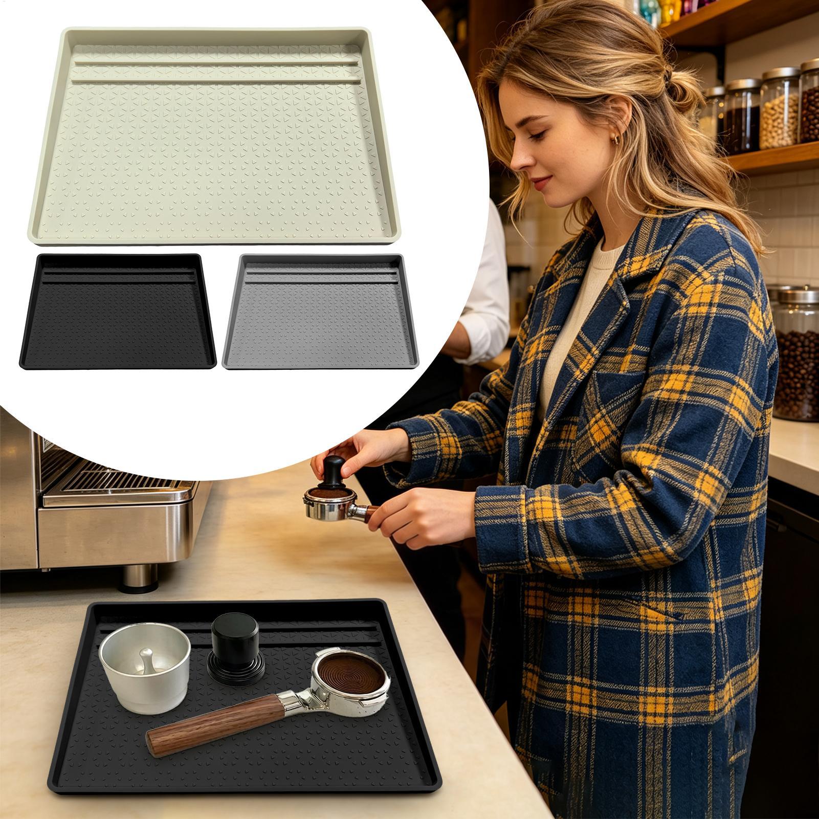 Kitchen Baking Station - Alas Penahan Serpihan Roti dari Silikon