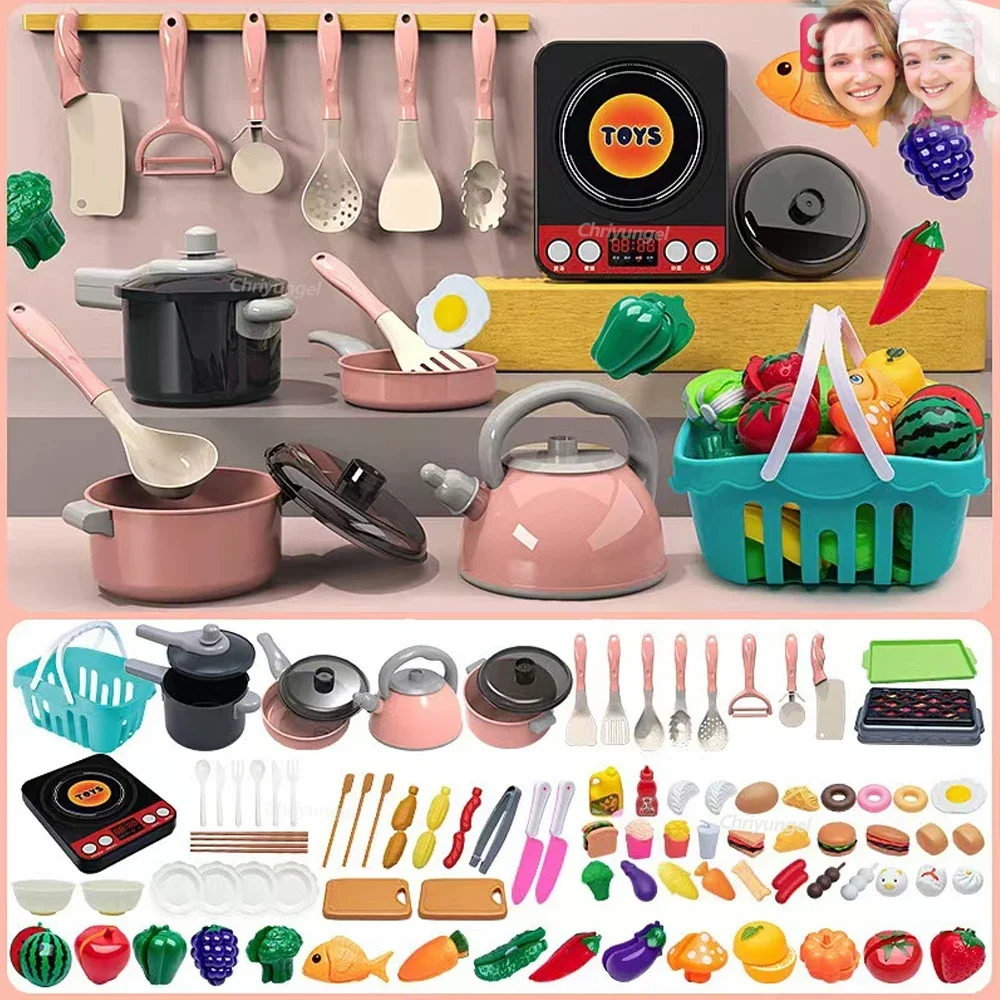 Kitchen Baking Pan Set - Set mainan dapur untuk anak laki-laki
