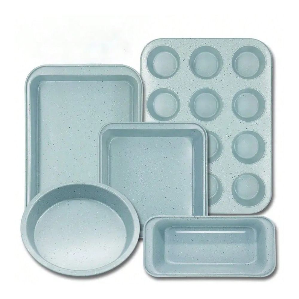 Kitchen Baking Pan Set - Set Peralatan Panggang 10 Buah, Peralatan