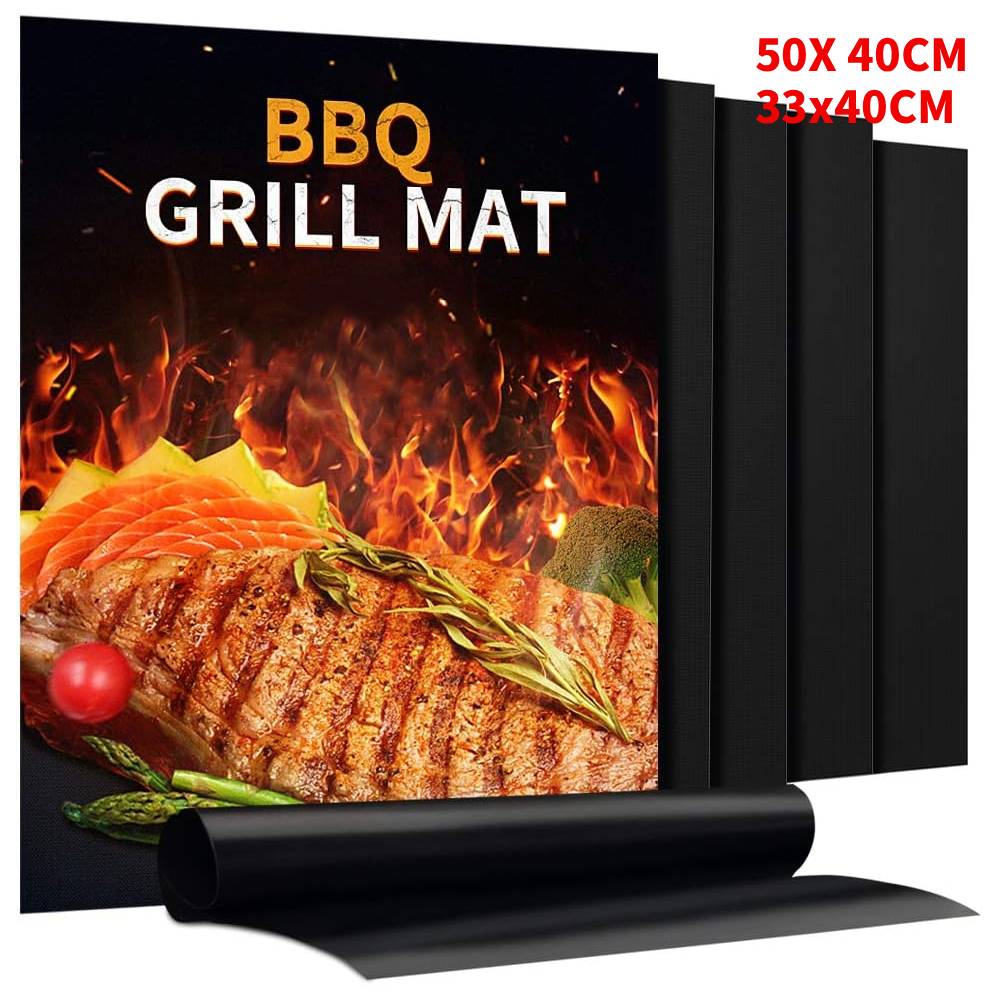 Super Kitchen Baking Mat - 1-10 Buah Alas Panggangan BBQ Alas