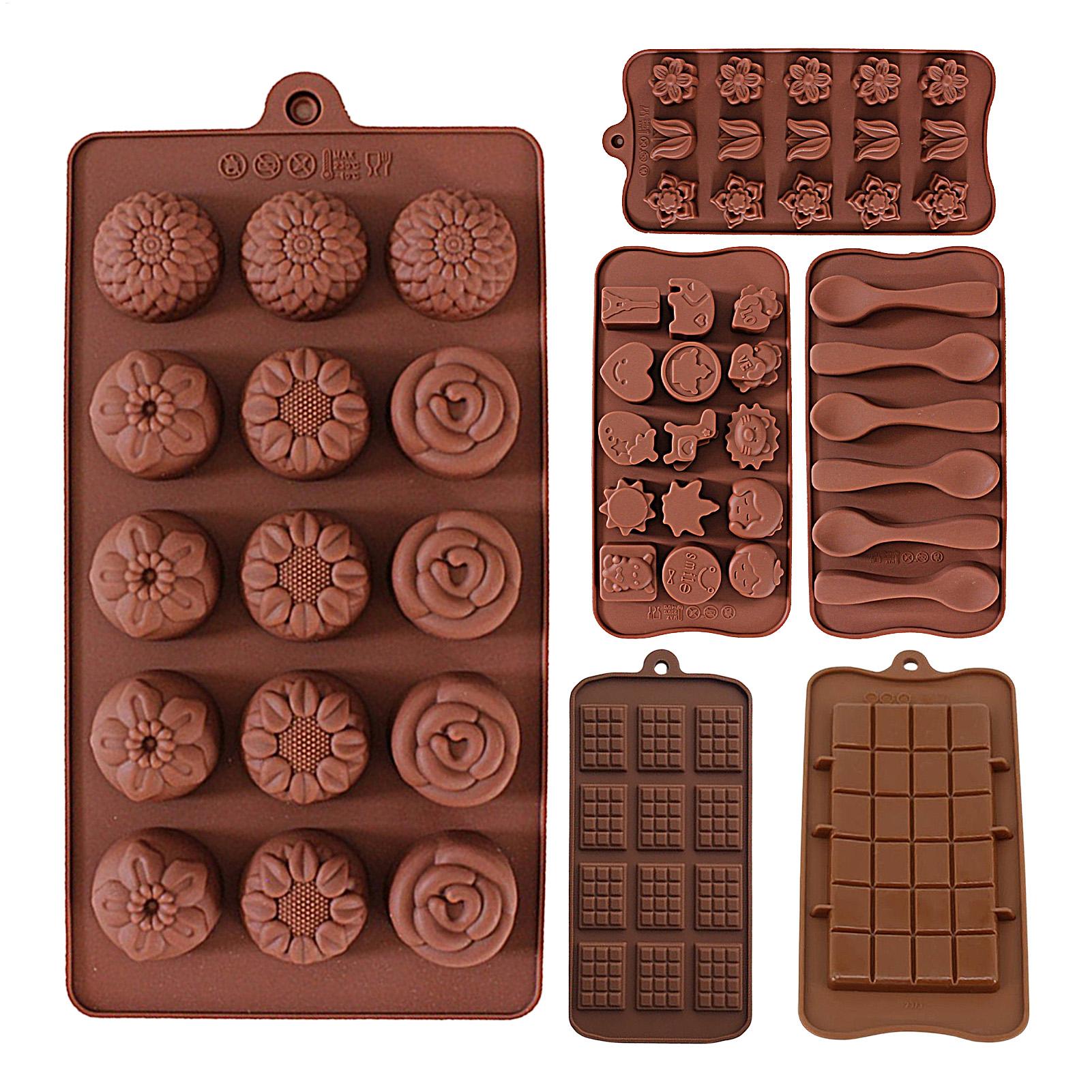 Kitchen Baking Items - Cetakan Cokelat DIY Anti Lengket, Cetakan