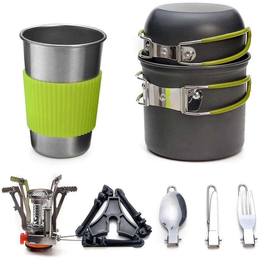 Kitchen Baking Pan Set - Kit Peralatan Masak Berkemah dengan Kompor