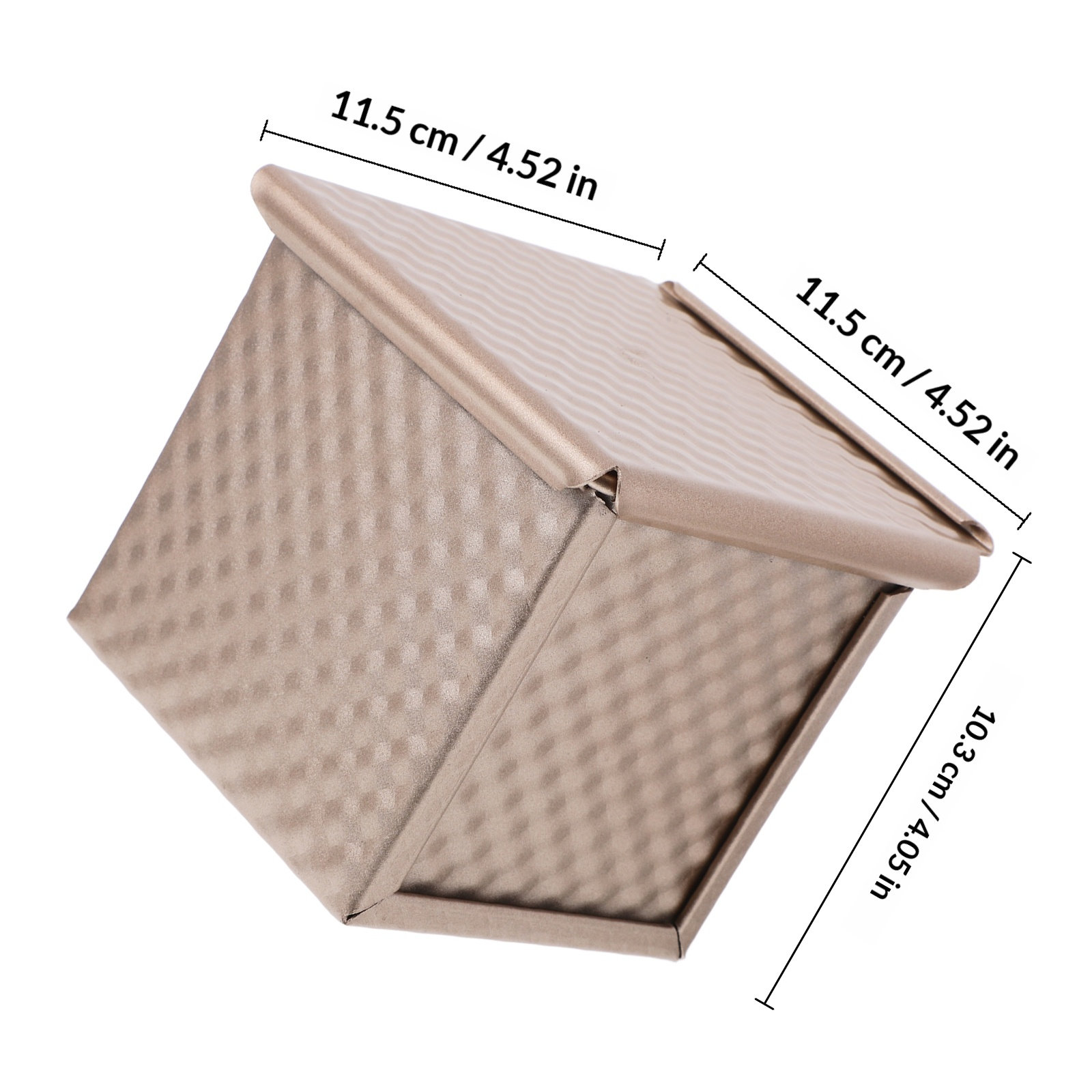 Cetakan Roti Mini Pullman Anti - Kitchen Baking Pans ulasan dan harga