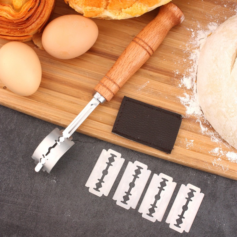 Pemotong Adonan Roti Kue denga - Dough Scraper Curved ulasan dan harga