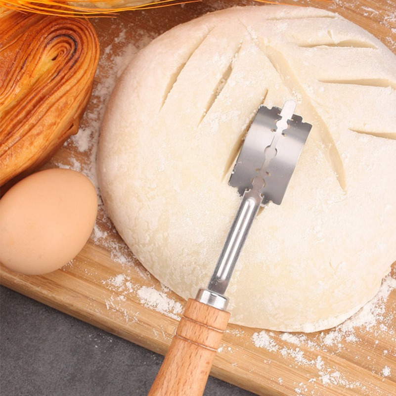 Pemotong Adonan Roti Kue denga - Dough Scraper Curved ulasan dan harga