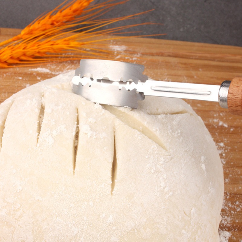 Pemotong Adonan Roti Kue denga - Dough Scraper Curved ulasan dan harga
