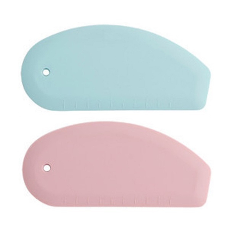 Pengikis Mangkuk Silikon Tepi  - Dough Scraper Curved ulasan dan harga