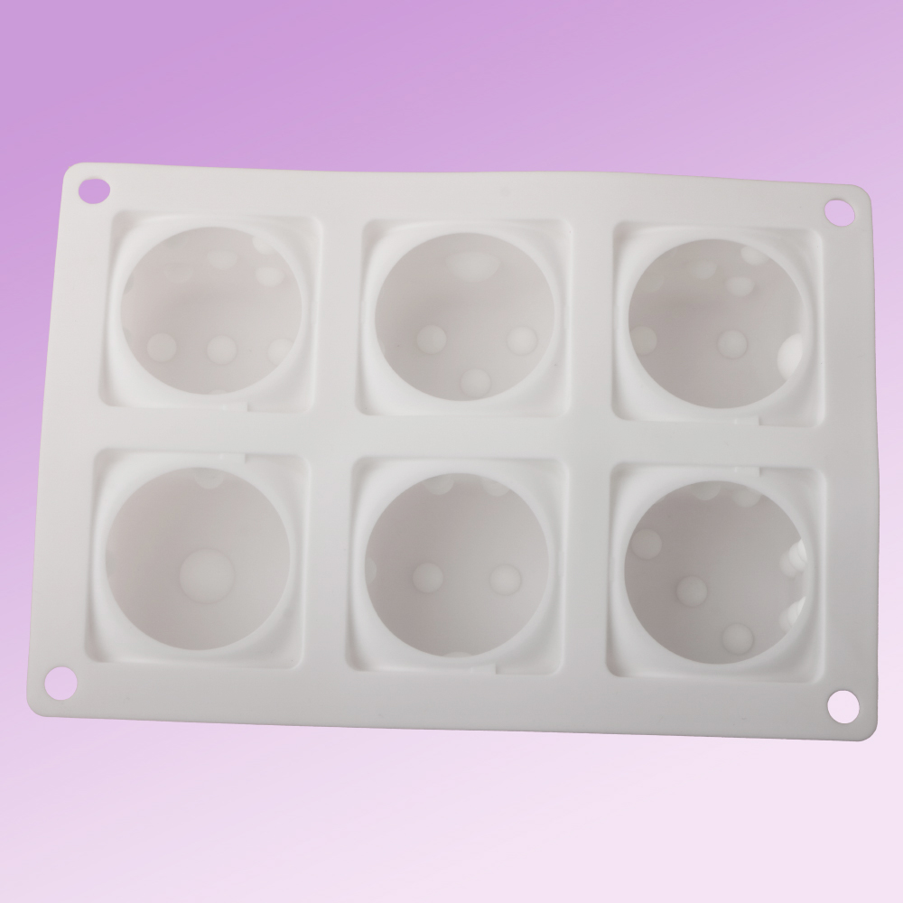 6-Cell cetakan kue Mousse kubu - Kitchen Baking Items ulasan dan harga
