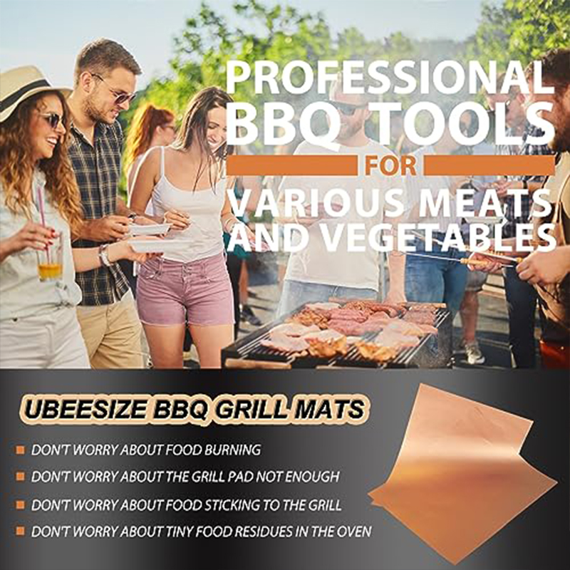 60*40Cm Alas Panggangan BBQ An - Super Kitchen Baking Mat ulasan dan harga