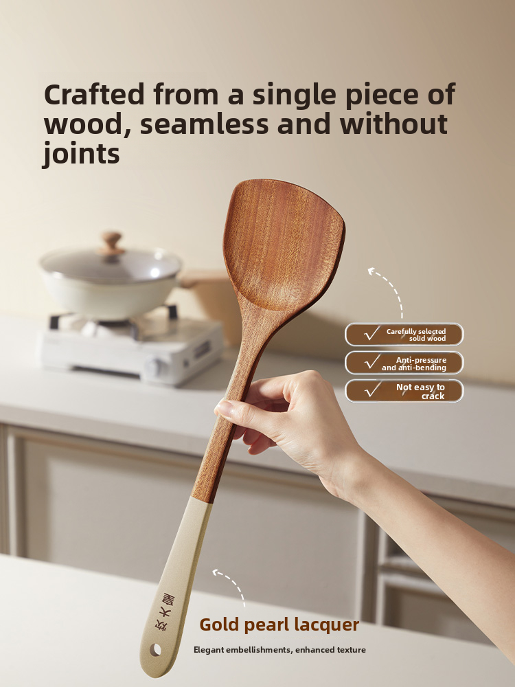 Spatula Kayu Ebony COOKER KING - Kitchen Baking Pan Set ulasan dan harga