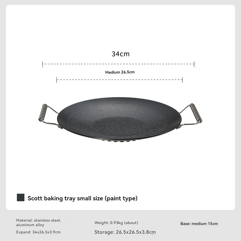 CAMPINGMOON GRW-27F Loyang Ant - Kitchen Baking Pan Set ulasan dan harga