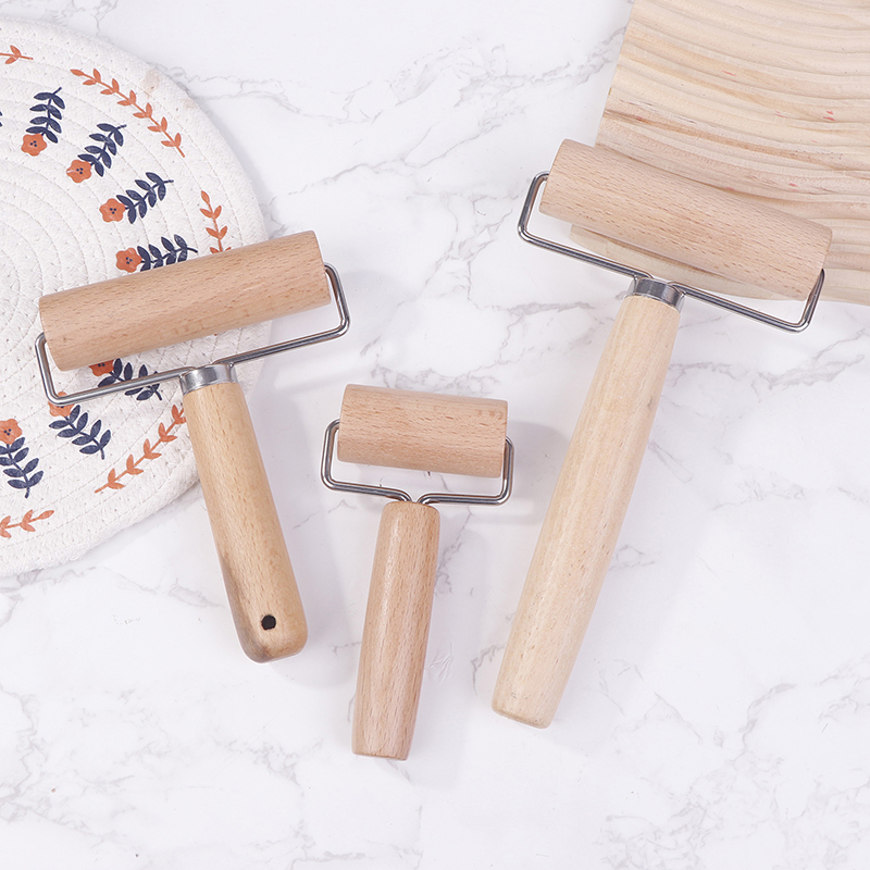 1 Buah Penggiling Adonan Kayu  - Kitchen Roller Baking ulasan dan harga