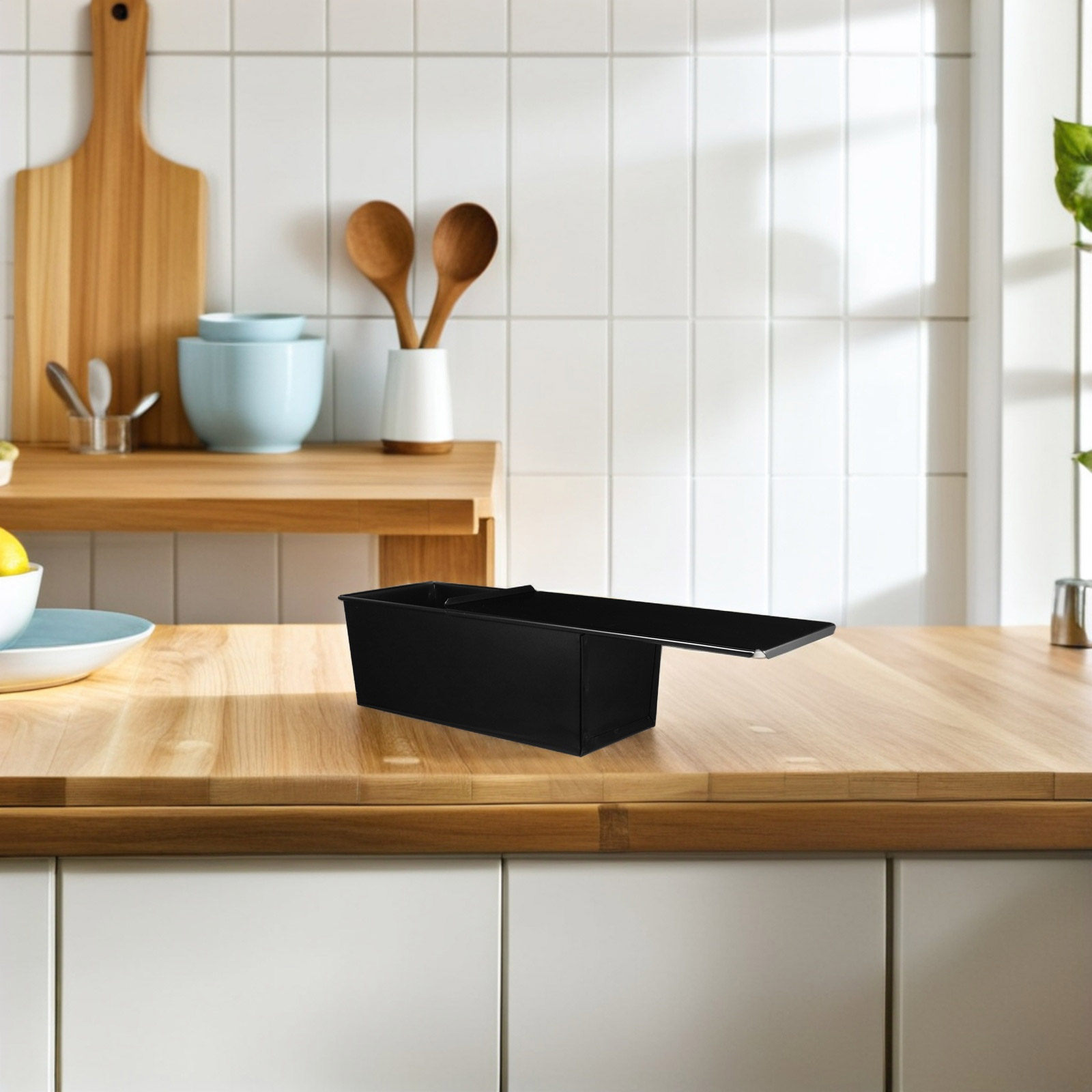 1 Buah Loyang Roti Hitam denga - Kitchen Baking Pans ulasan dan harga