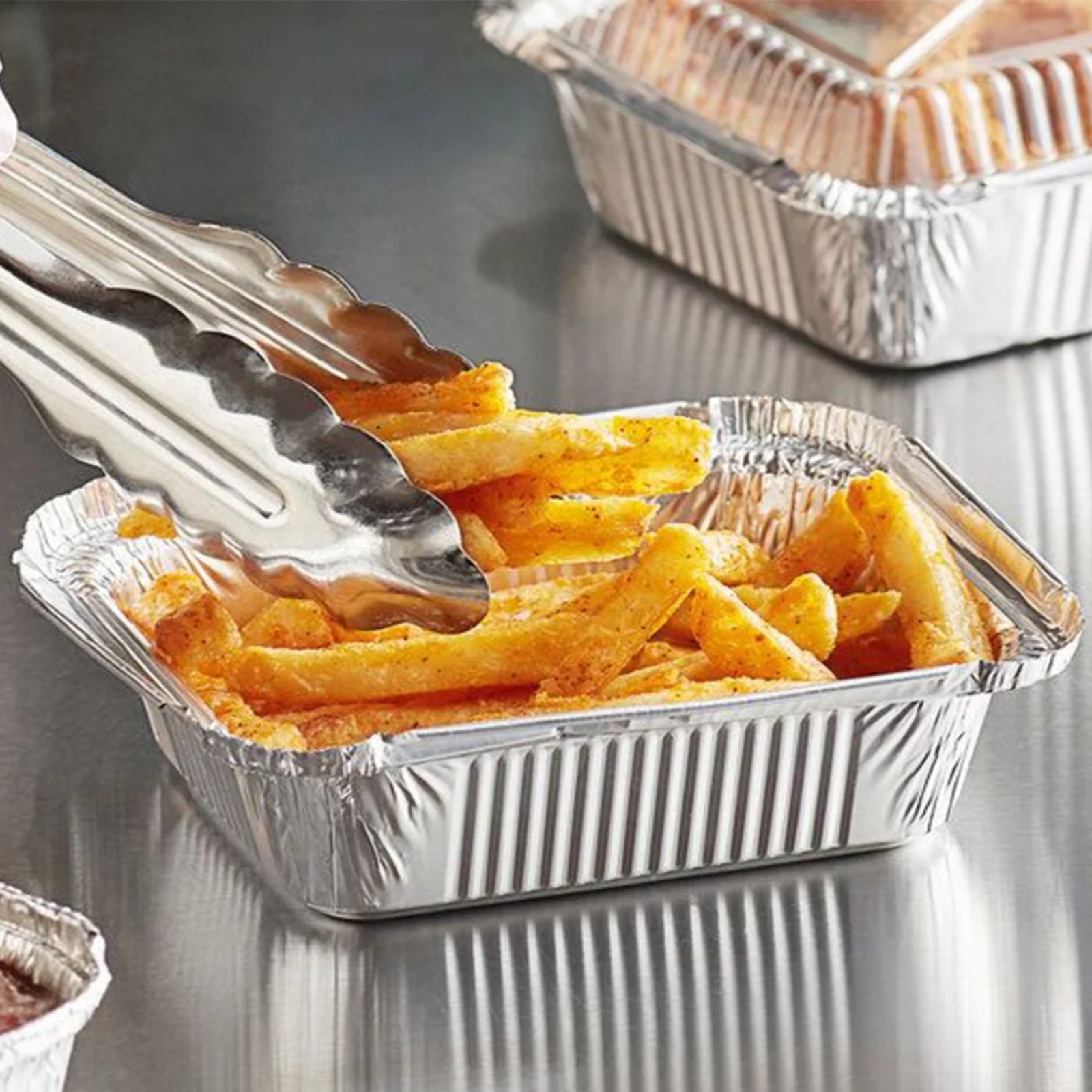 20 Buah Nampan Aluminium Foil  - Kitchen Baking Pan Set ulasan dan harga
