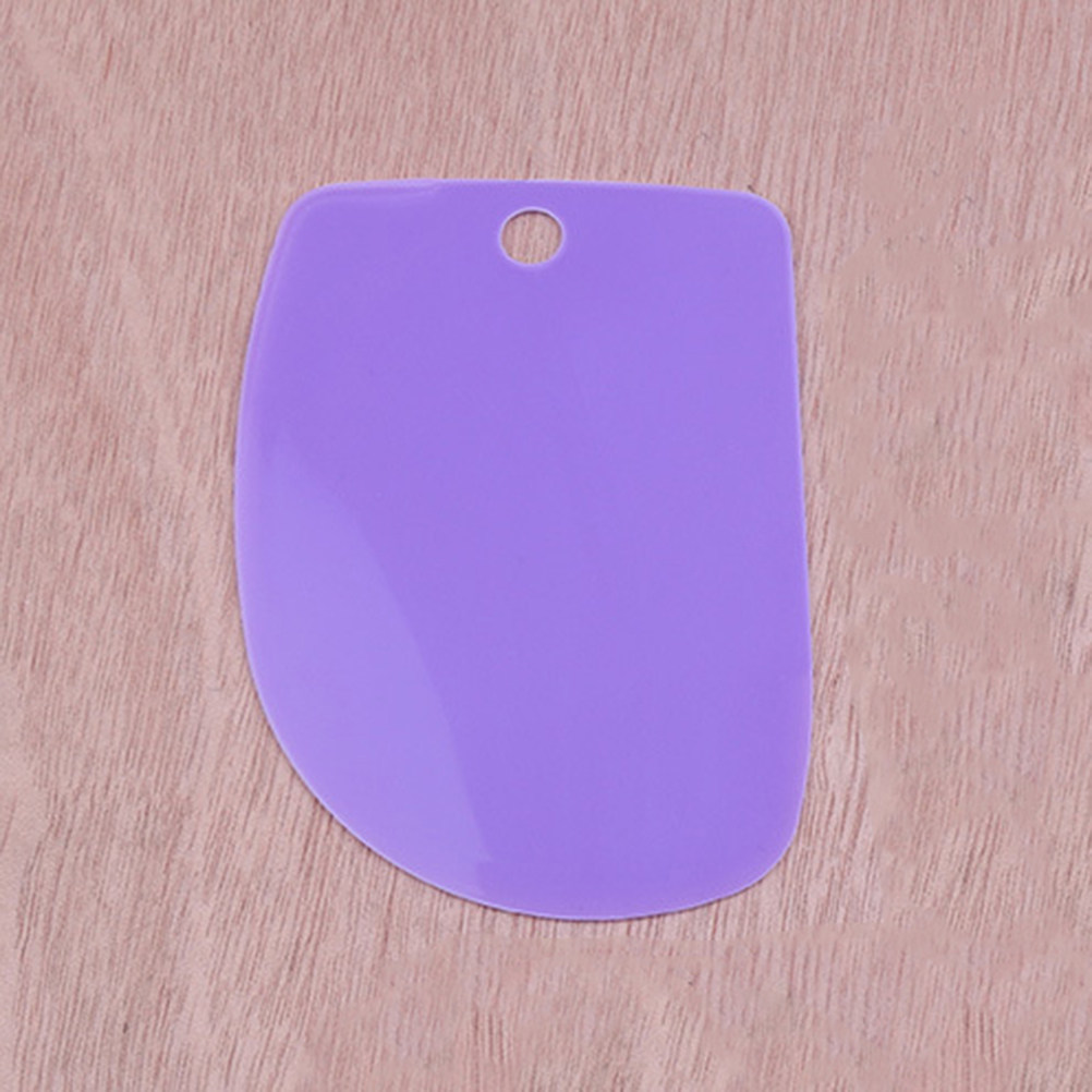3Pcs Pengikis Adonan Plastik S - Dough Scraper Curved ulasan dan harga