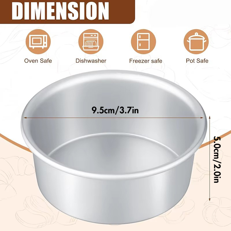 6/12 Buah Loyang Kue Mini Alum - Kitchen Baking Pan Set ulasan dan harga