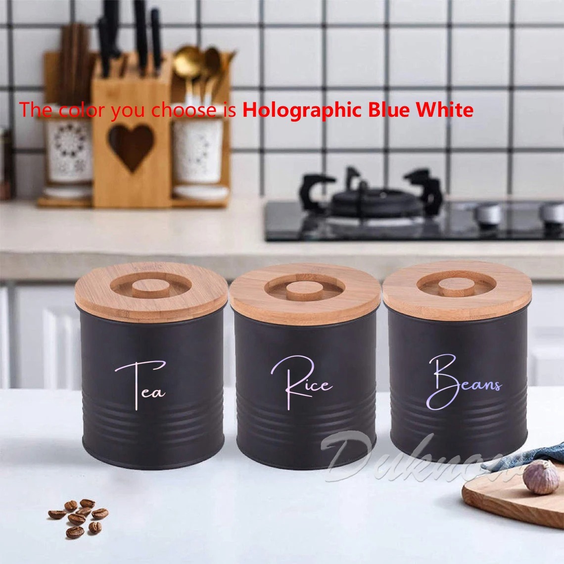 Stiker Label Stoples Organisas - Kitchen Baking Quotes ulasan dan harga
