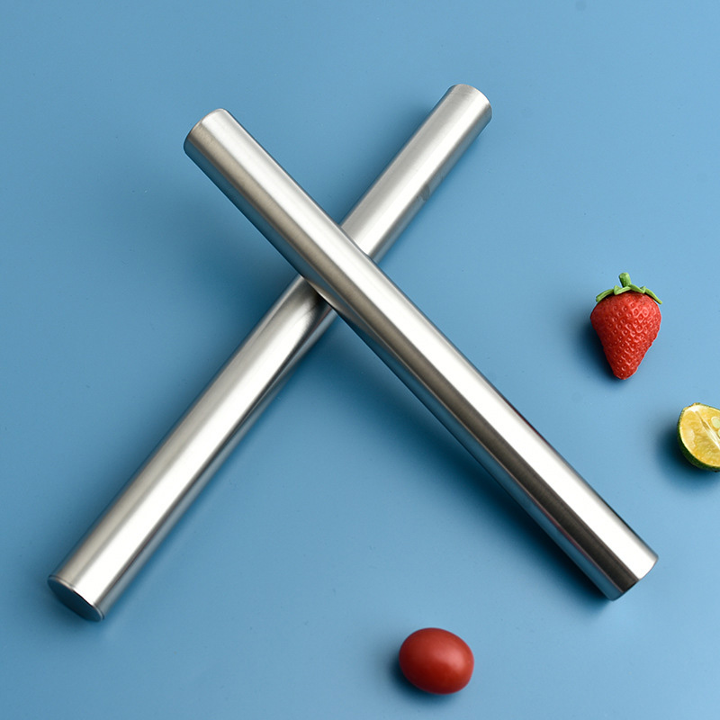 Stainless Steel Rolling Pin Me - Kitchen Roller Baking ulasan dan harga