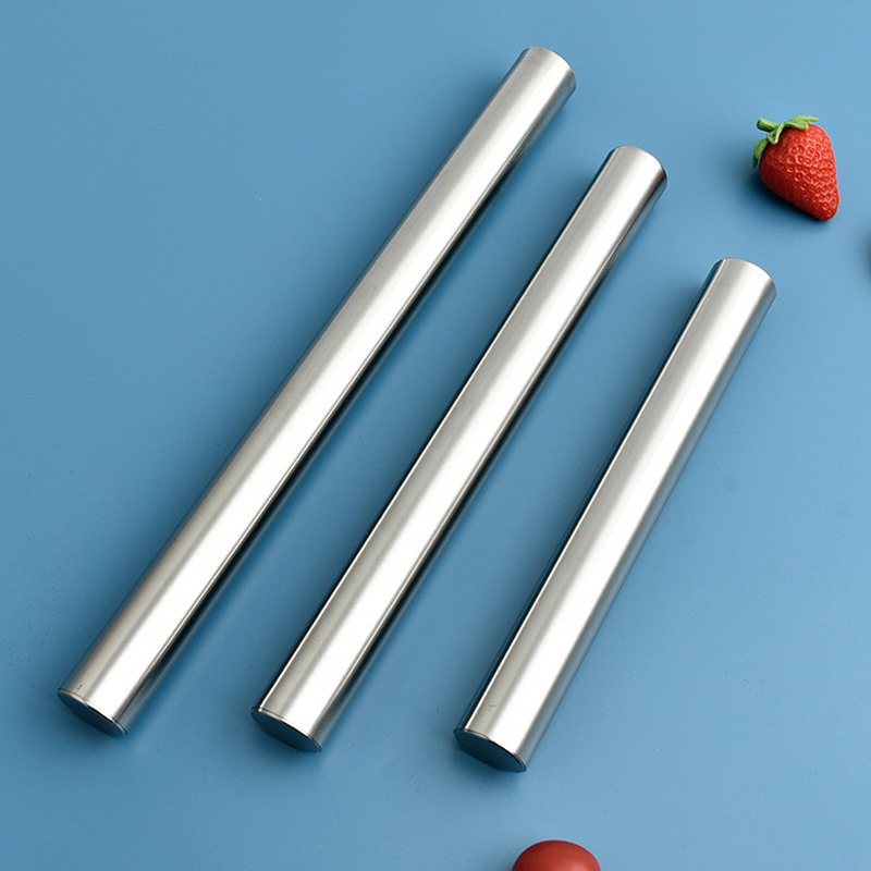 Stainless Steel Rolling Pin Me - Kitchen Roller Baking ulasan dan harga