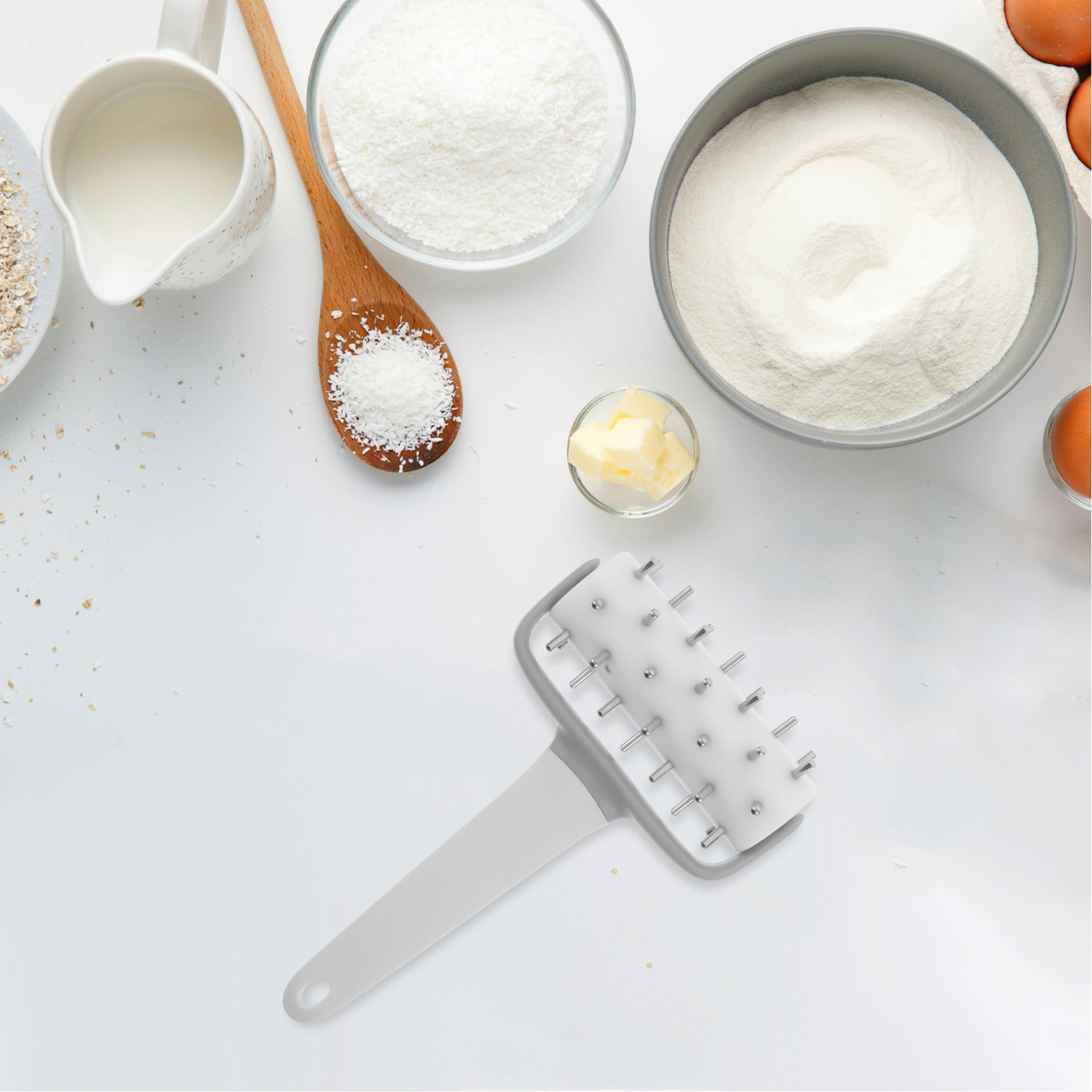 Alat Pembuat Pizza dengan Duri - Kitchen Roller Baking ulasan dan harga