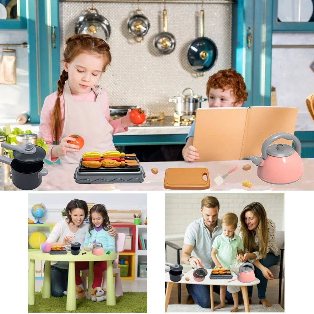 Set mainan dapur untuk anak la - Kitchen Baking Pan Set ulasan dan harga
