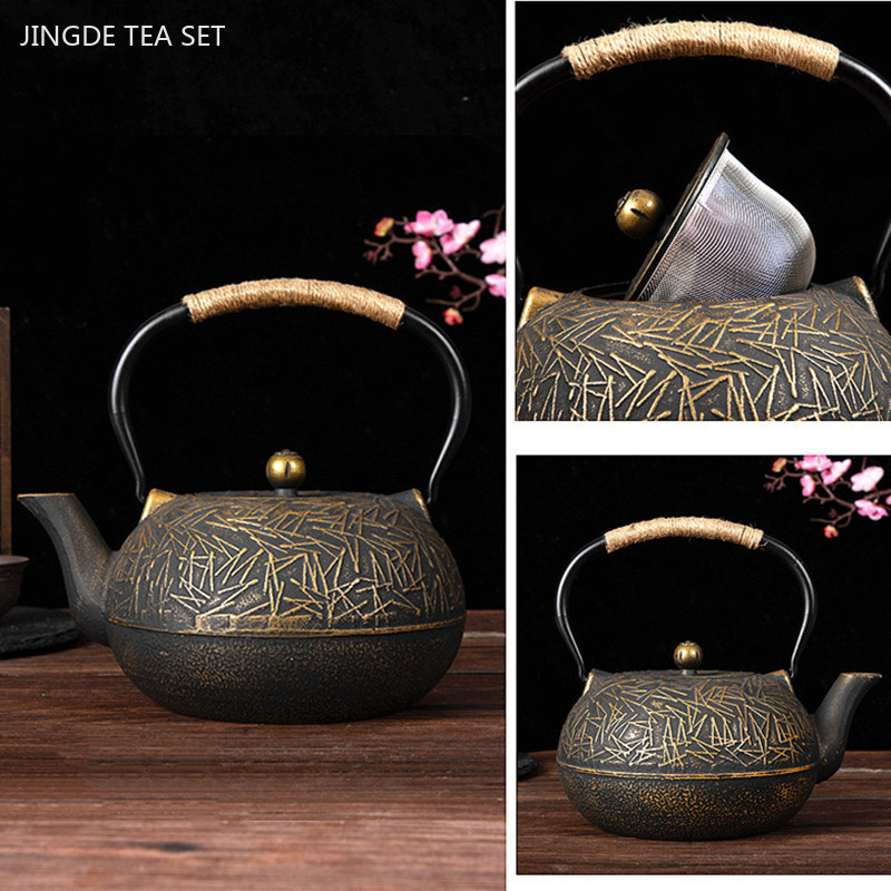 Teko teh besi cor 900ml, teko  - Kitchen Baking Pan Set ulasan dan harga