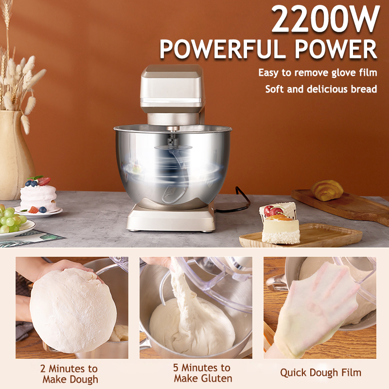 SUNATUR 10L Stand Mixer 2200W  - Stand Mixer Bowl ulasan dan harga