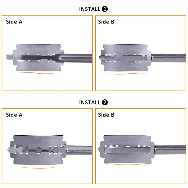 Alat spatula roti plastik/kayu - Dough Scraper Curved ulasan dan harga