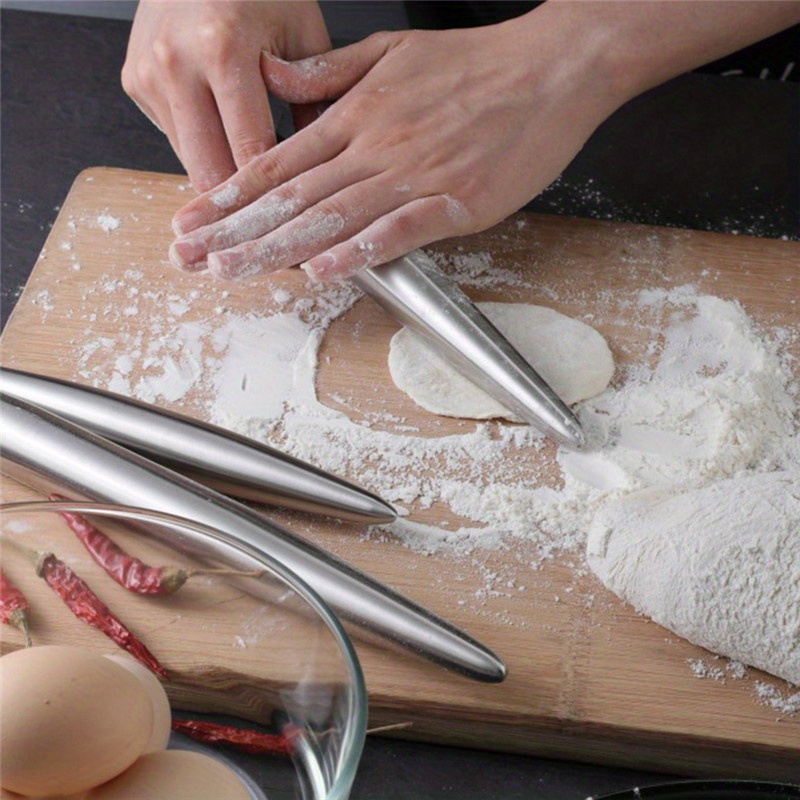 1 Buah Penggilas Adonan Baja T - Kitchen Roller Baking ulasan dan harga