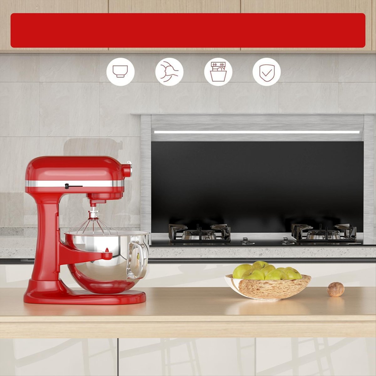 Mangkuk Mixer Baja Tahan Karat - Stand Mixer Bowl ulasan dan harga