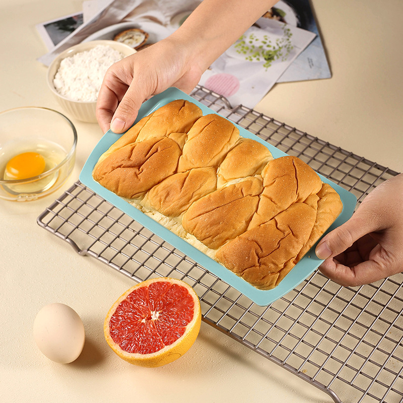 Cetakan kue silikon persegi pa - Kitchen Baking Items ulasan dan harga