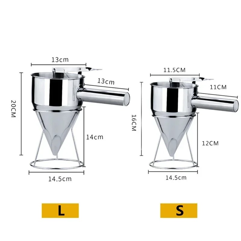 Dispenser Corong Cairan Stainl - Kitchen Baking Store ulasan dan harga