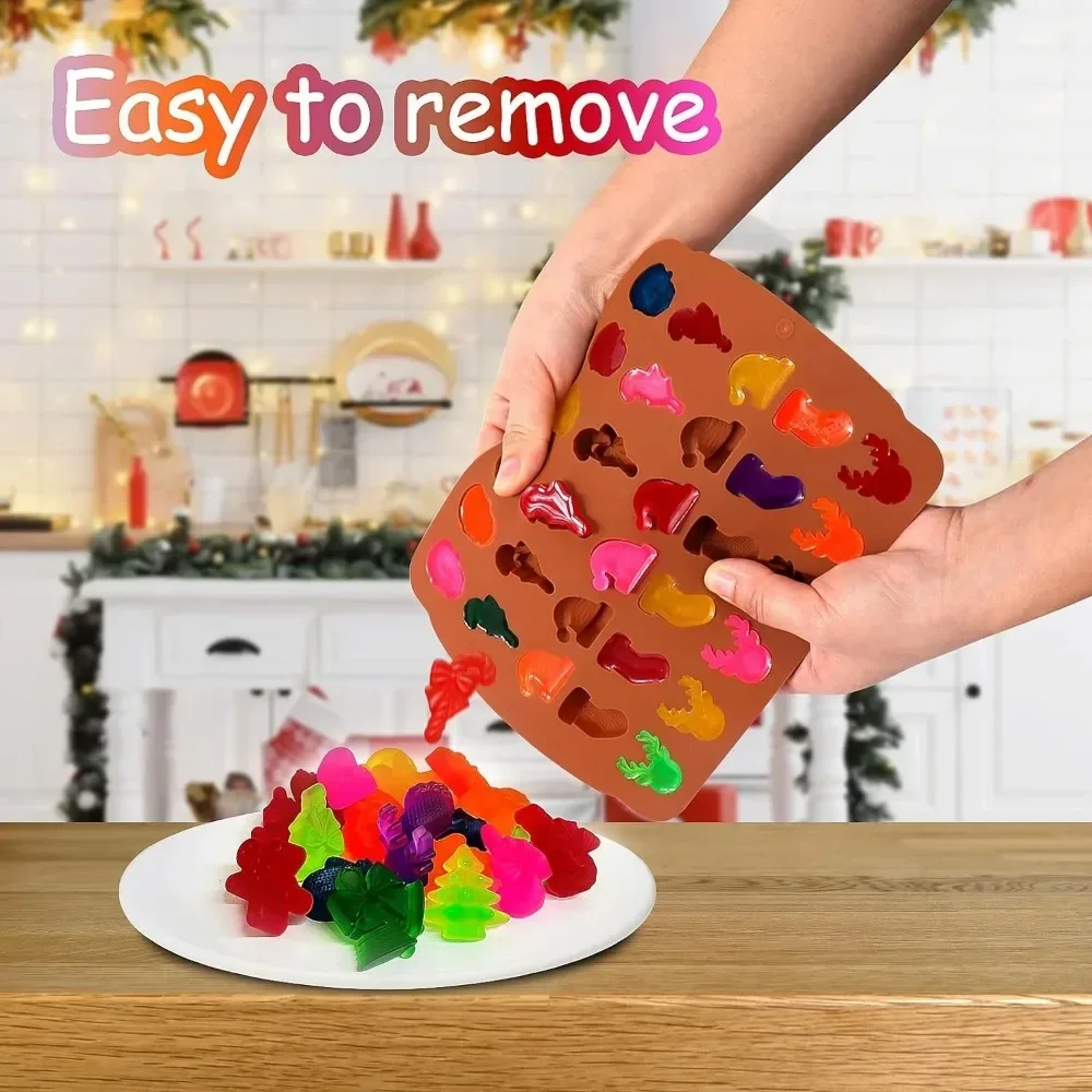 Cetakan Coklat Silikon Natal S - Kitchen Baking Items ulasan dan harga