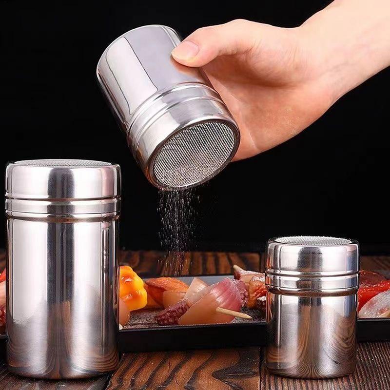 Botol pengayak tepung, Stainle - Kitchen Equipment For Baking ulasan dan harga