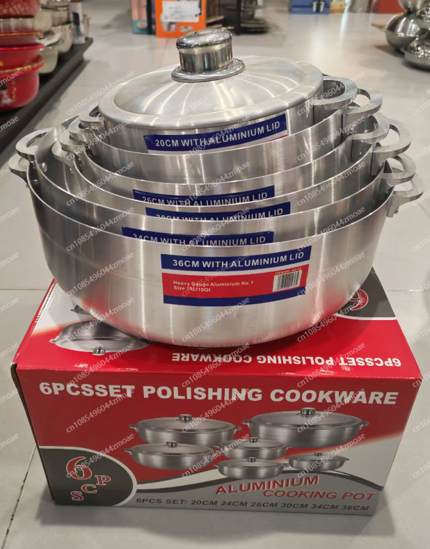 Set Panci Aluminium 6 Pcs, Teb - Kitchen Baking Pan Set ulasan dan harga
