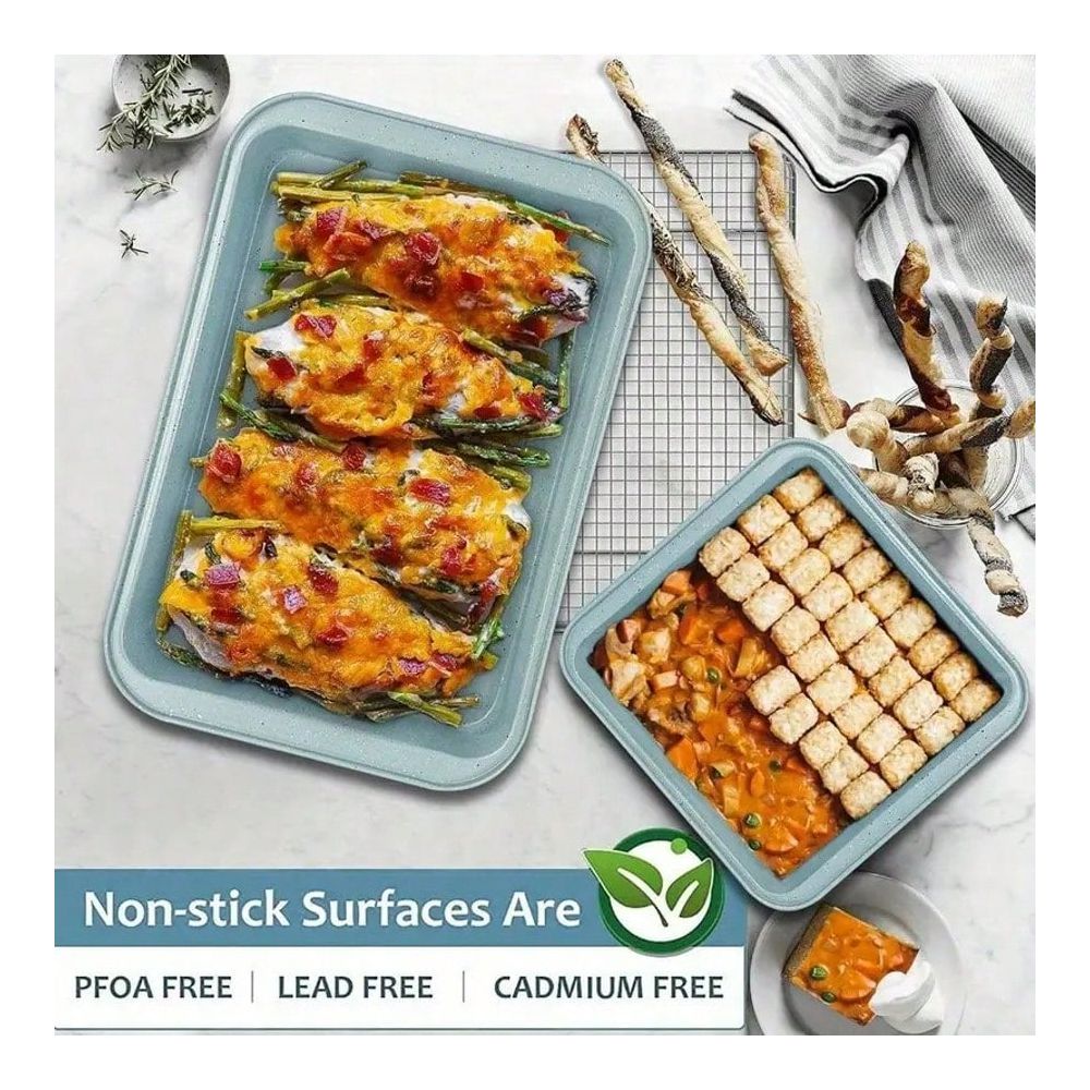 Set Peralatan Panggang 10 Buah - Kitchen Baking Pan Set ulasan dan harga