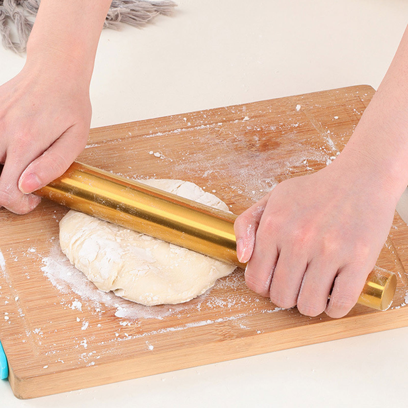 Alat Penggulung Adonan Emas un - Kitchen Roller Baking ulasan dan harga