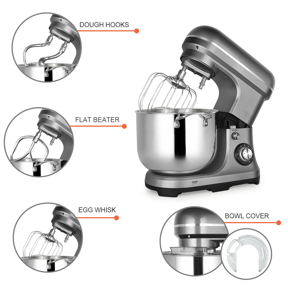 Mixer Makanan Kapasitas Tinggi - Stand Mixer Bowl ulasan dan harga