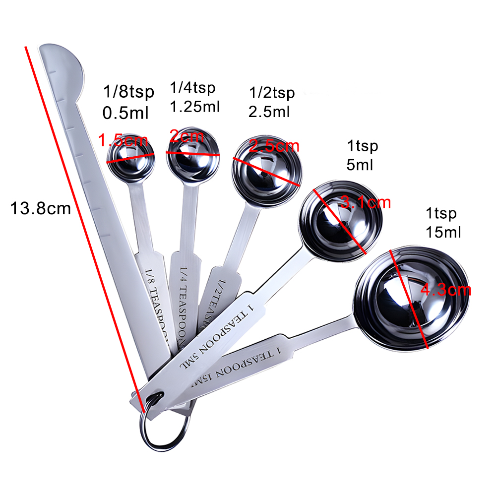 Set gelas dan sendok ukur dapa - Kitchen Baking Store ulasan dan harga