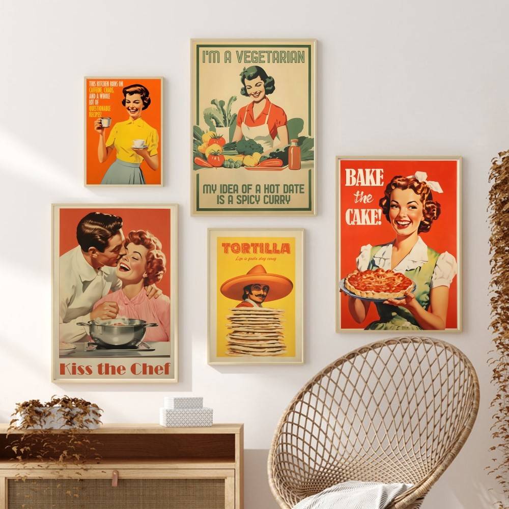 Poster Kertas Kutipan Dapur Re - Kitchen Baking Quotes ulasan dan harga