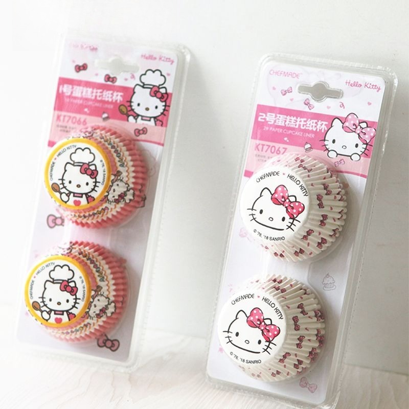 Cetakan Cupcake Hello Kitty, C - Kitchen Baking Items ulasan dan harga