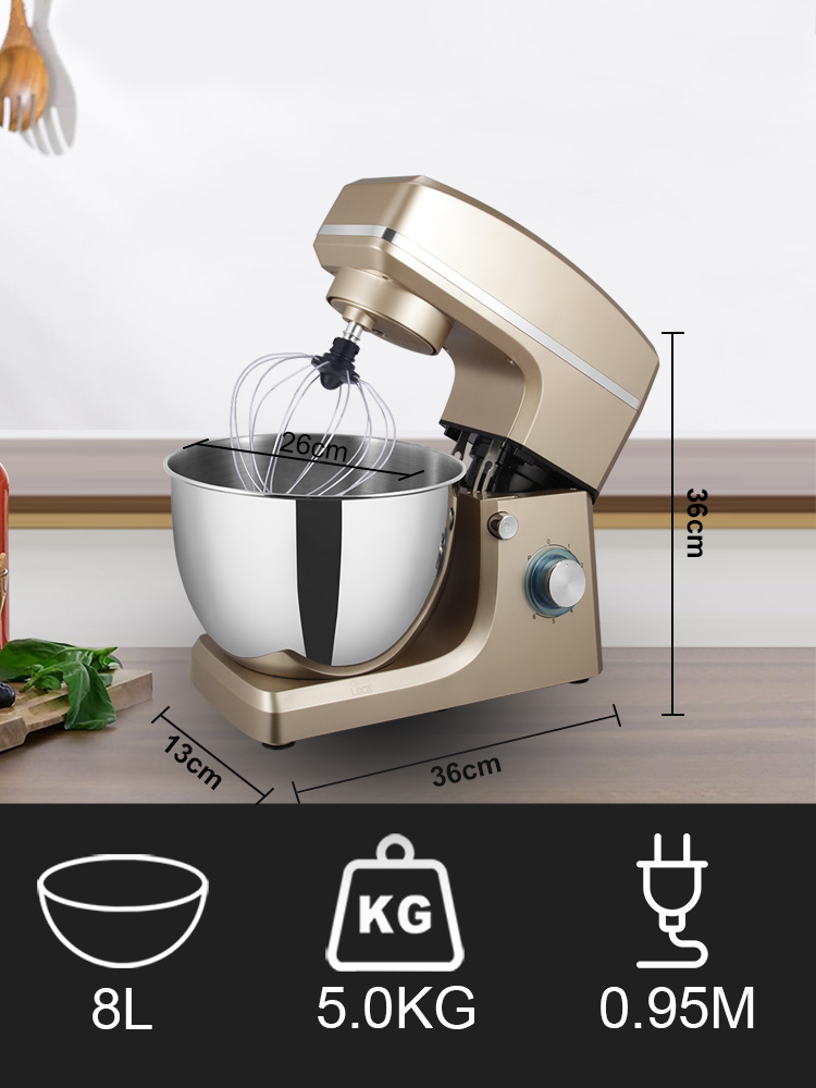 Mixer Stand Sonifer SF-8066 15 - Stand Mixer Bowl ulasan dan harga