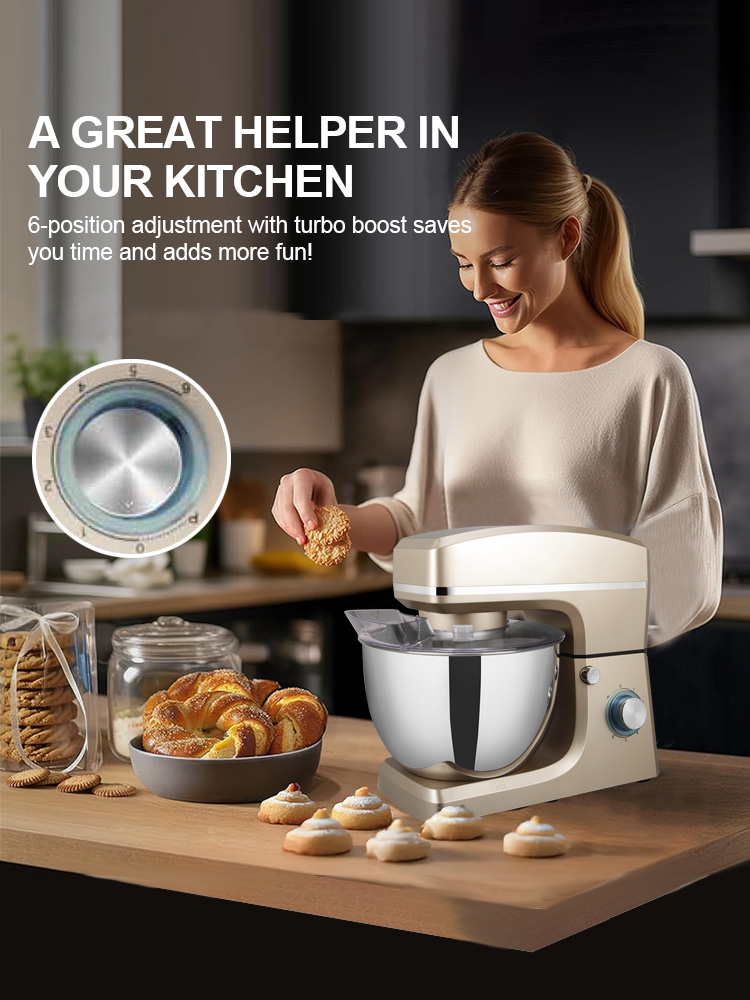 Mixer Stand Sonifer SF-8066 15 - Stand Mixer Bowl ulasan dan harga