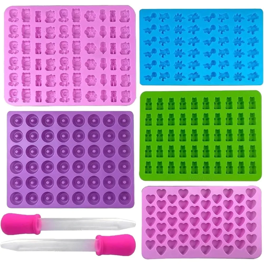 Cetakan silikon permen 5 buah  - Kitchen Baking Items ulasan dan harga