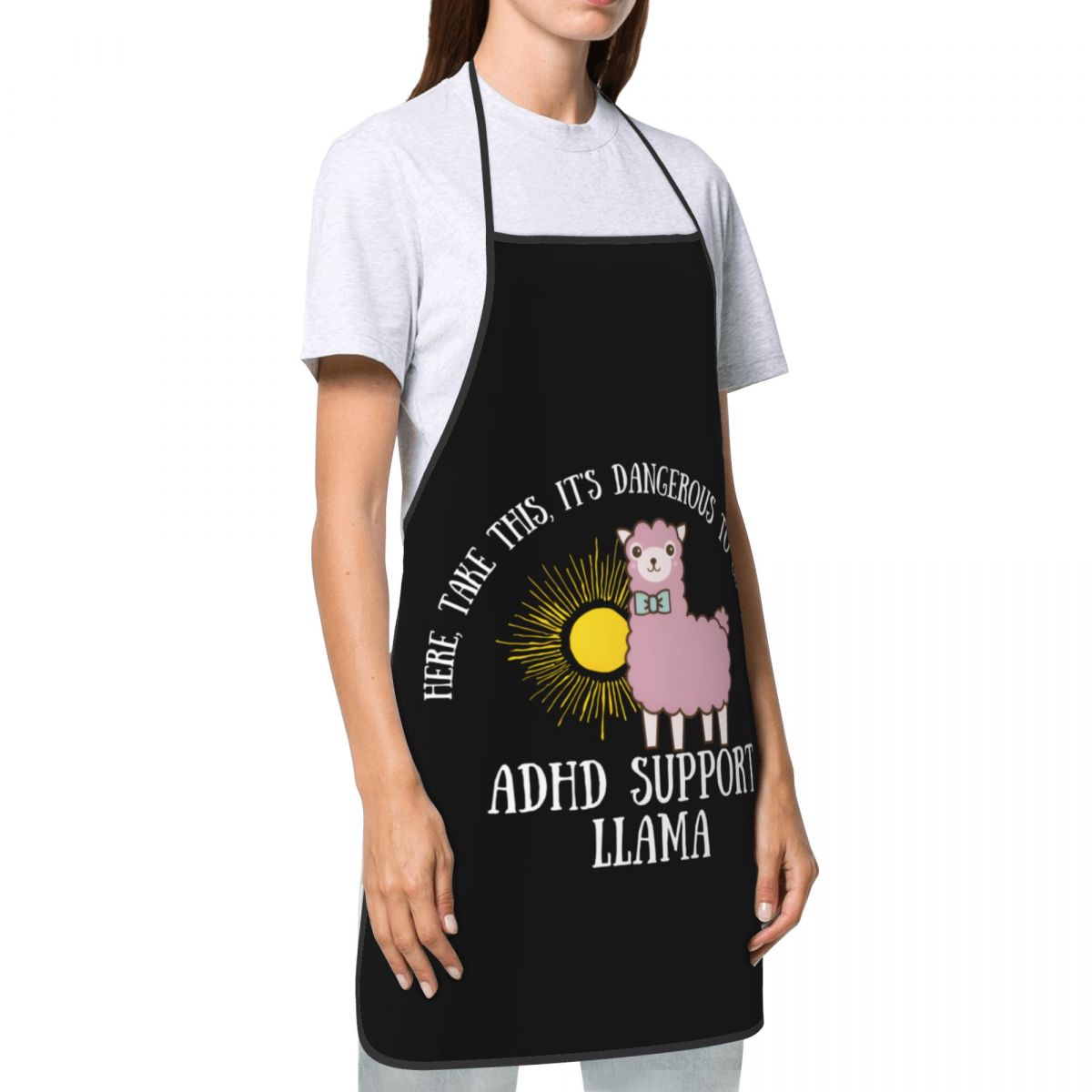 Celemek Bib Unisex dengan Kuti - Kitchen Baking Quotes ulasan dan harga
