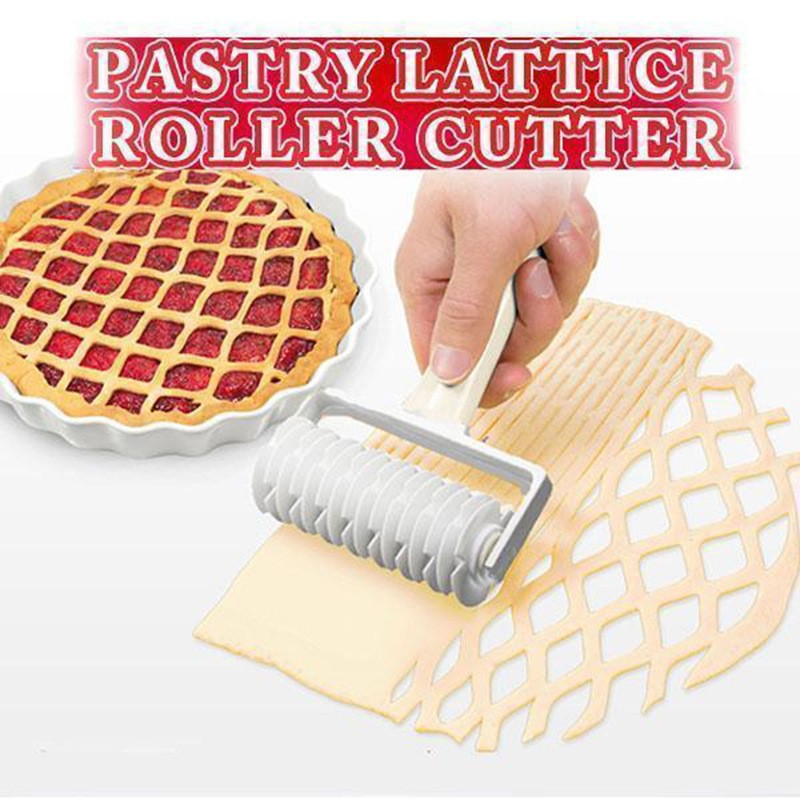 1 Buah, Pemotong Rol Kisi Kue, - Kitchen Roller Baking ulasan dan harga