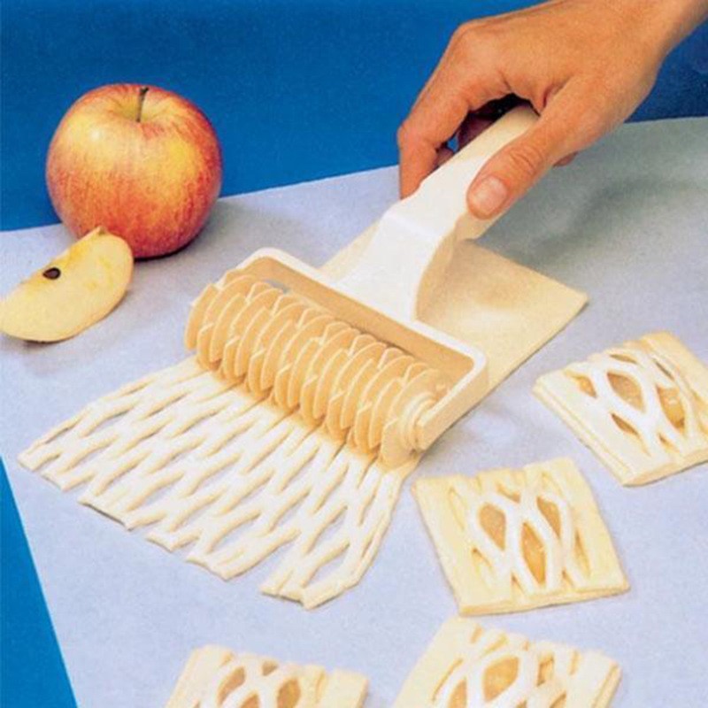 1 Buah, Pemotong Rol Kisi Kue, - Kitchen Roller Baking ulasan dan harga